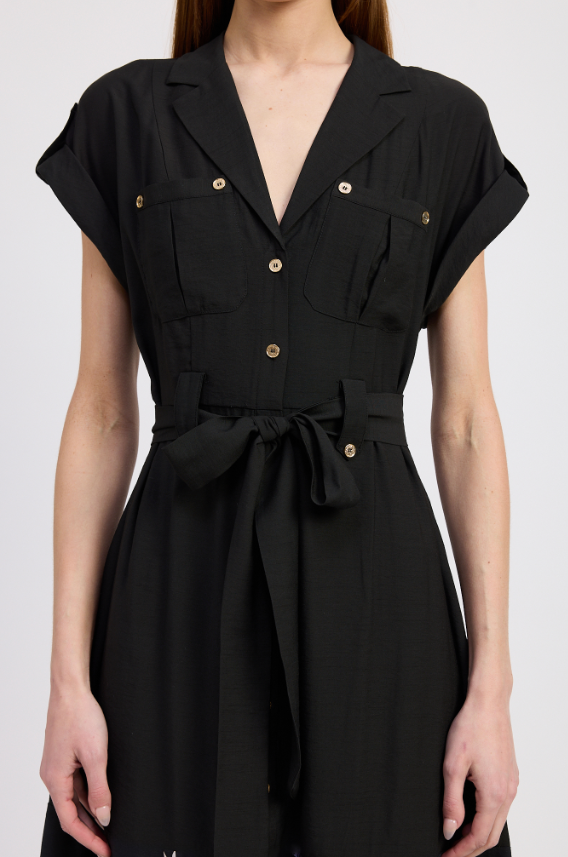 Nannette Midi Shirt Dress