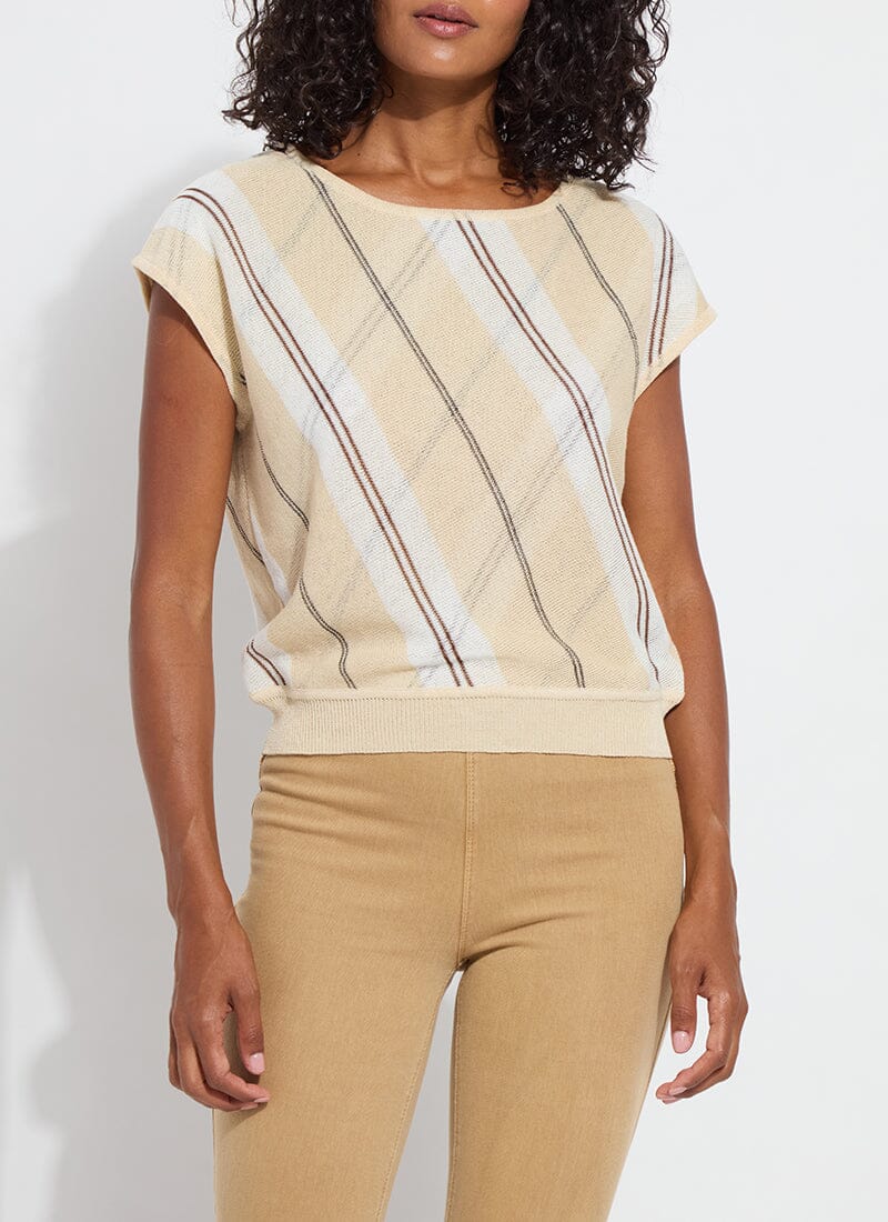 Brielle Mesh Sweater Vest