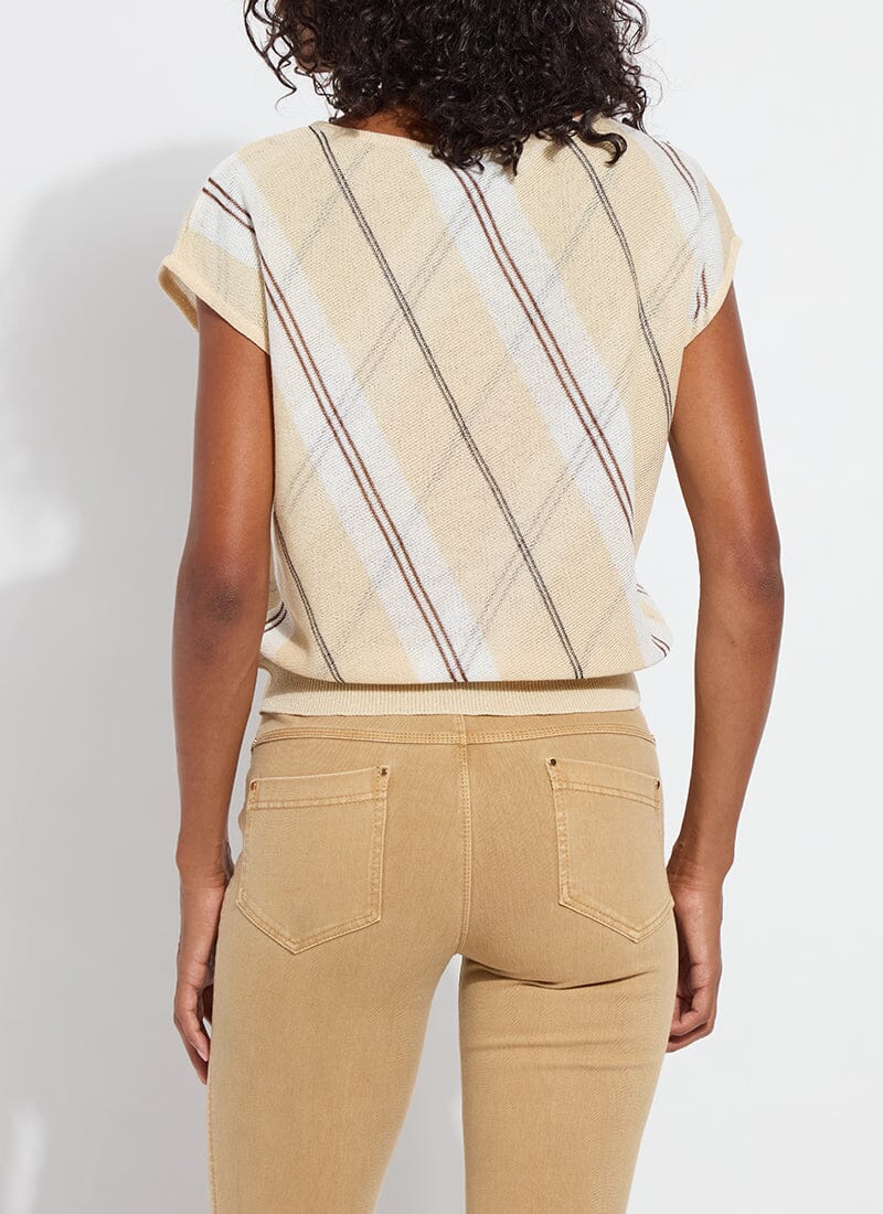 Brielle Mesh Sweater Vest