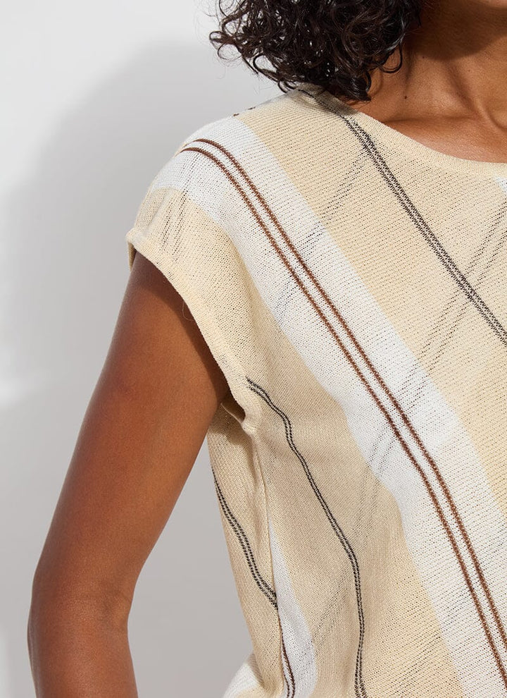 Brielle Mesh Sweater Vest