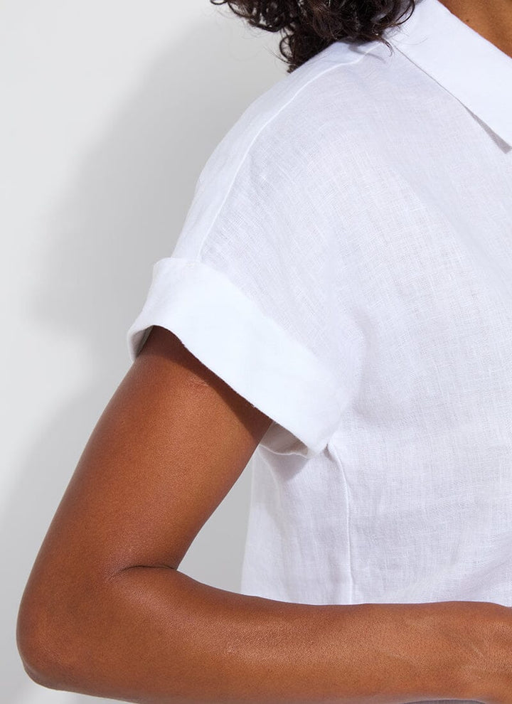 Lyla Linen Short Sleeve Shirt