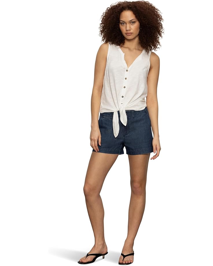 Notched Button Front Tank