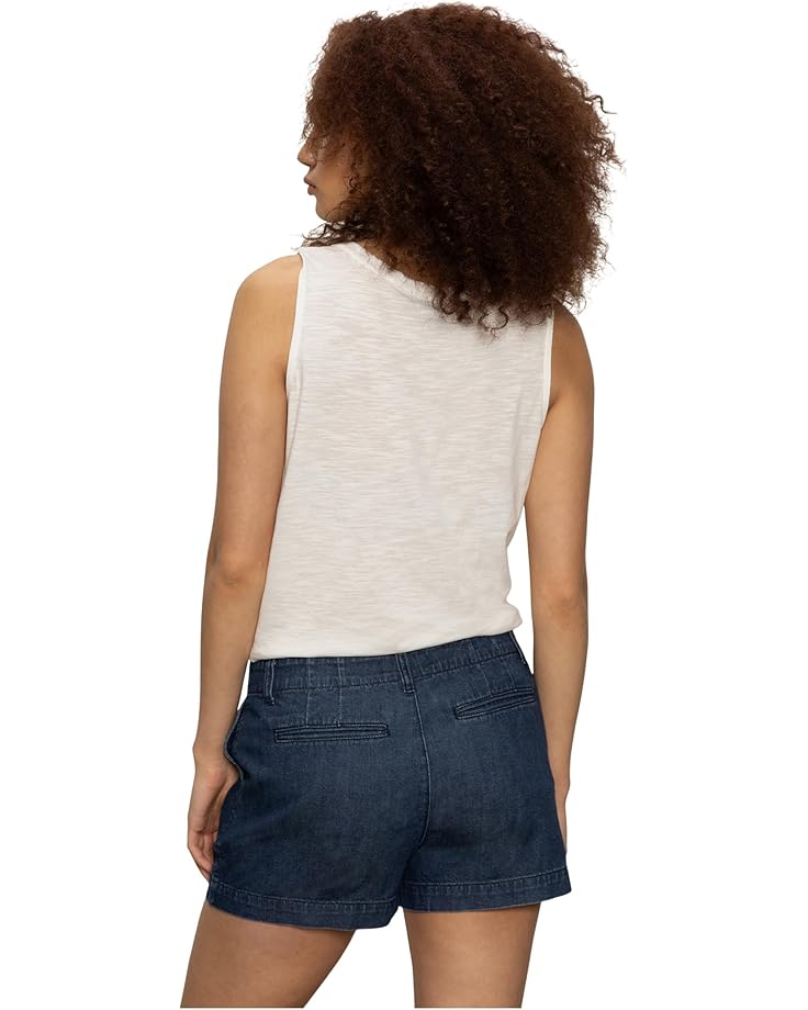 Notched Button Front Tank