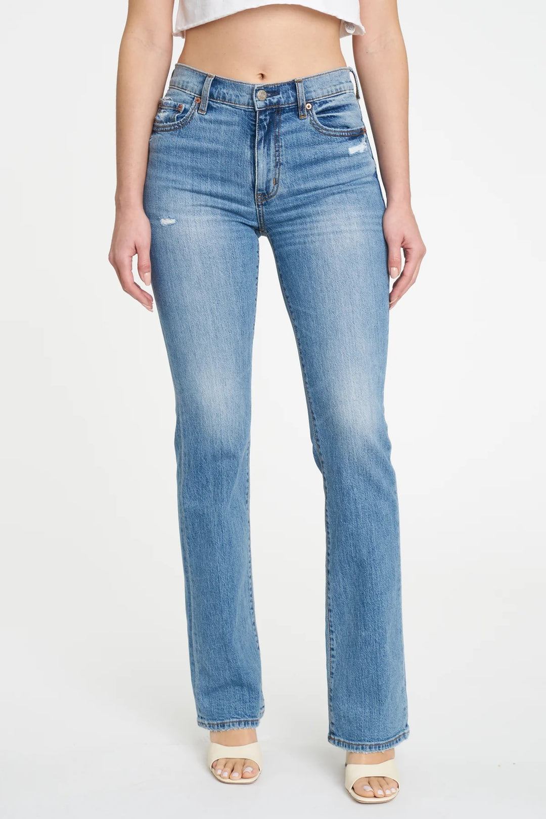 Covergirl Mid Rise Boot Cut Jean
