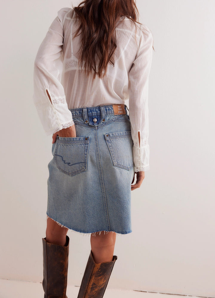 Suzy Denim Midi Skirt