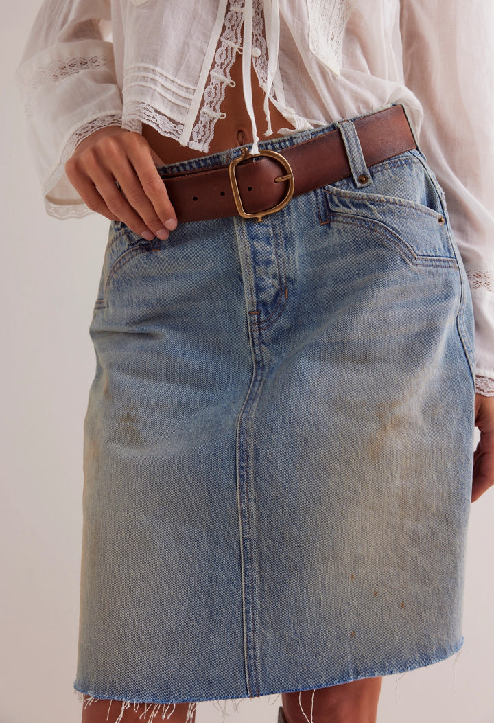 Suzy Denim Midi Skirt