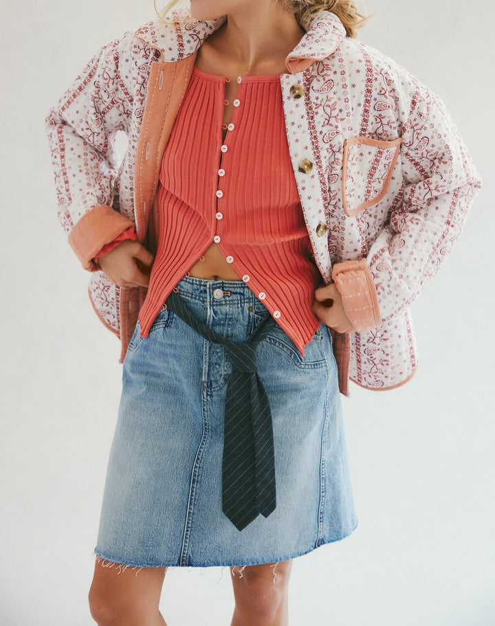 Suzy Denim Midi Skirt