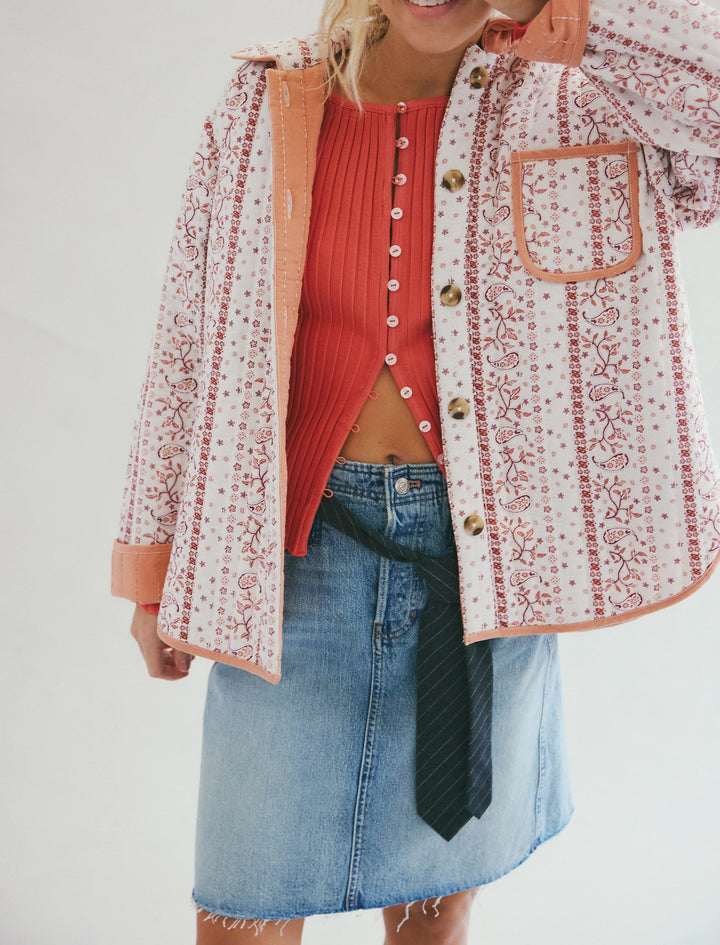 Suzy Denim Midi Skirt