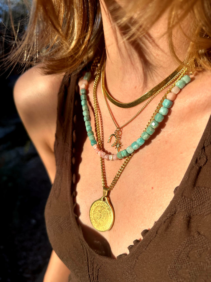 Mayan Calendar Necklace