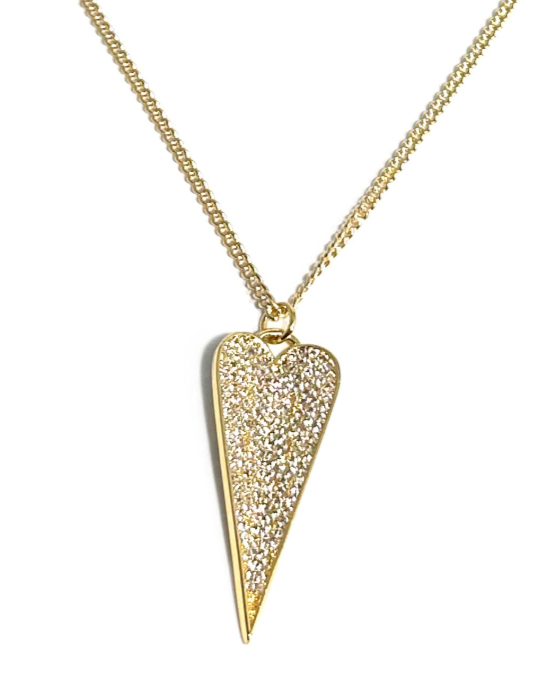 Pavé Love Necklace