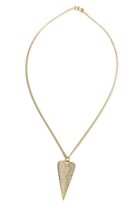 Pavé Love Necklace