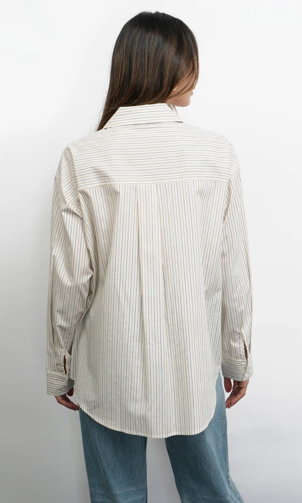 Beatrix Twofer Stripe Oversized Shirt