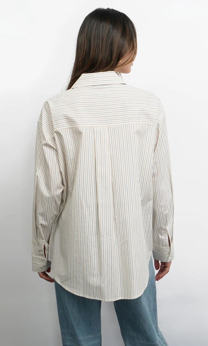 Beatrix Twofer Stripe Oversized Shirt