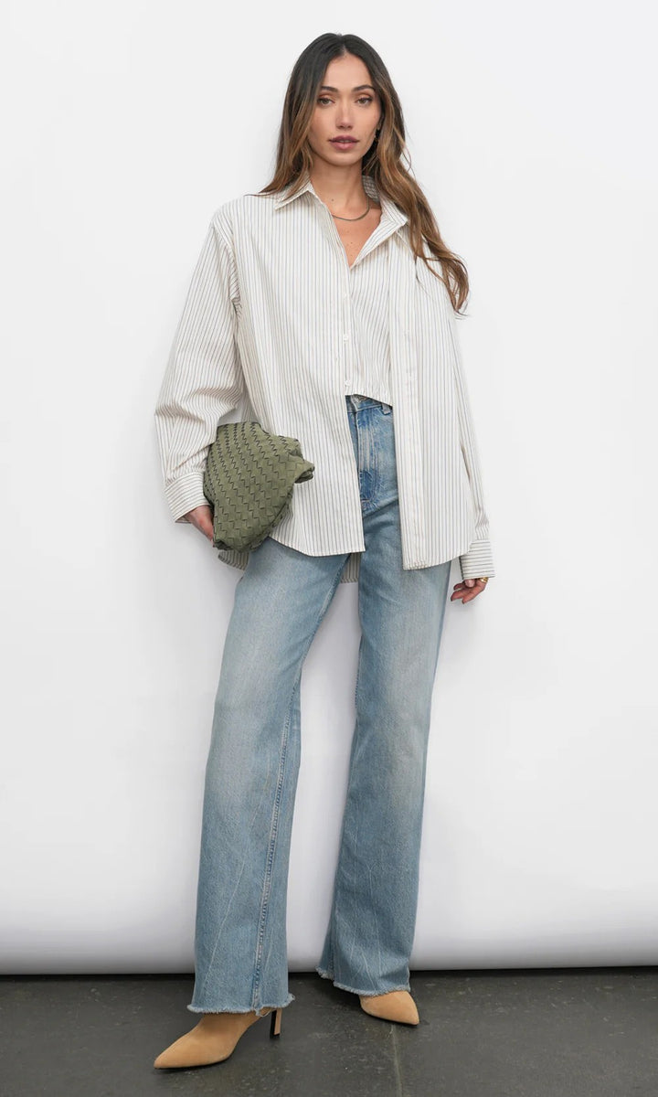 Beatrix Twofer Stripe Oversized Shirt