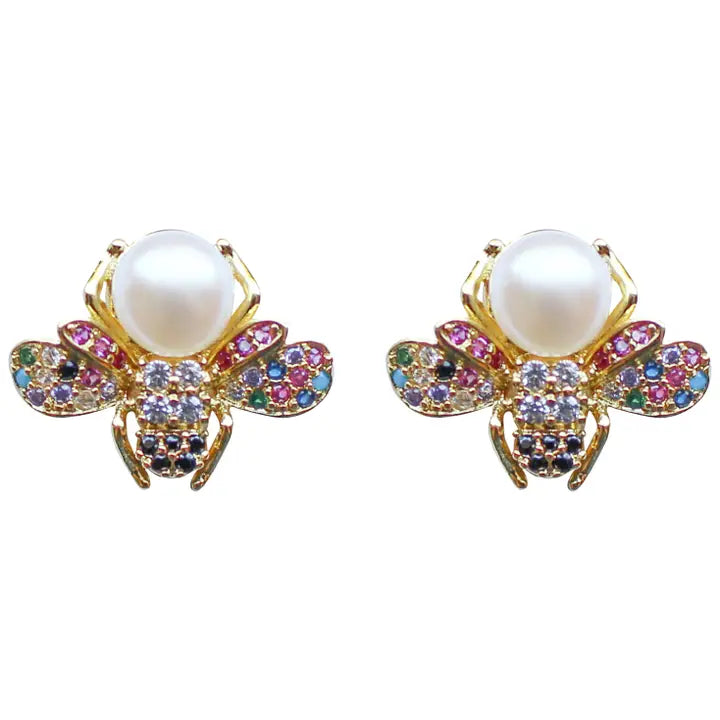 Pearl Bee Stud