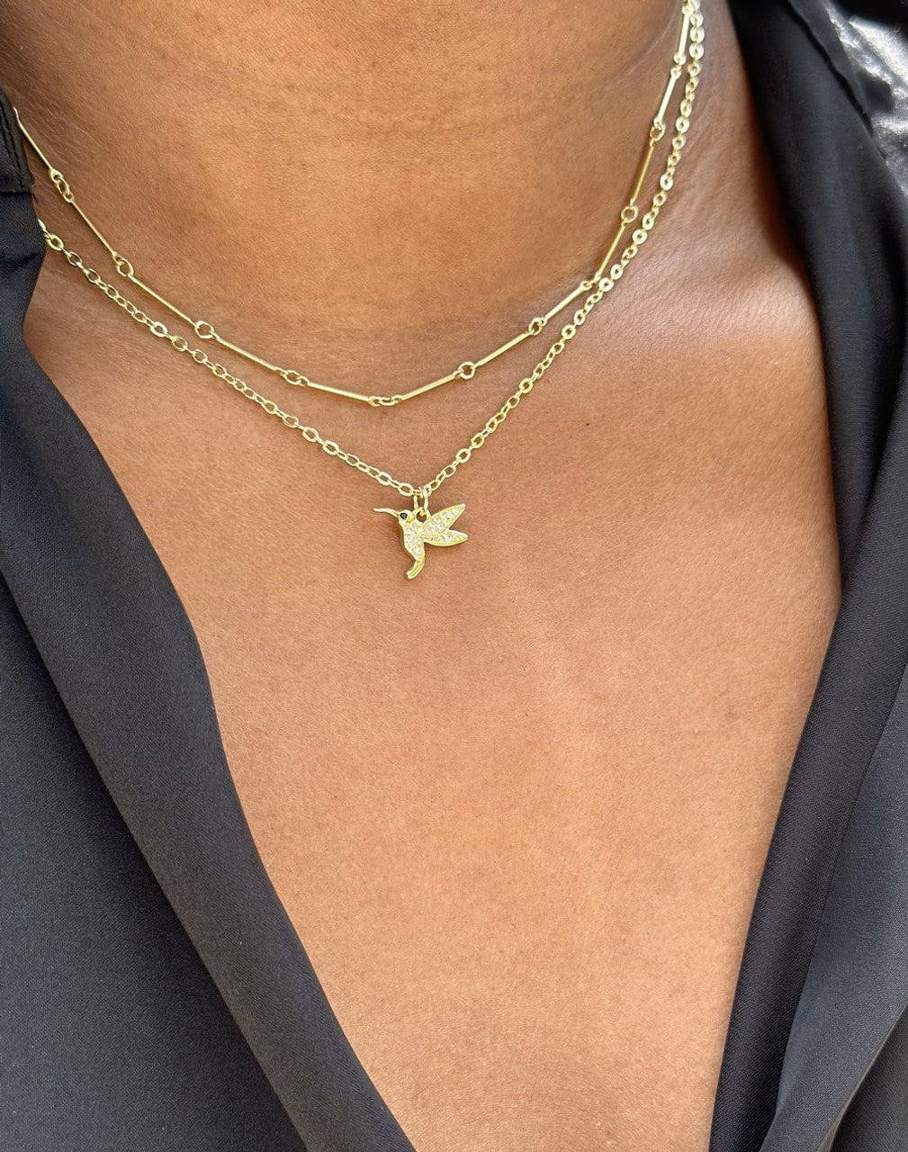 My Baby Hummingbird Necklace