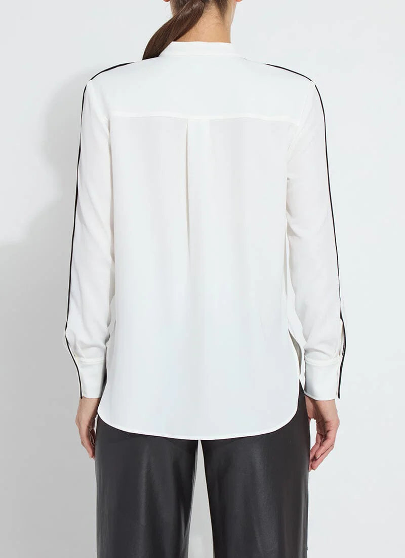 Josephine Tuxedo Shirt