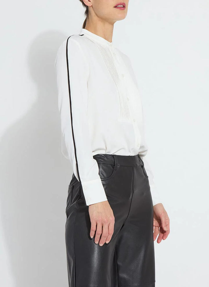 Josephine Tuxedo Shirt