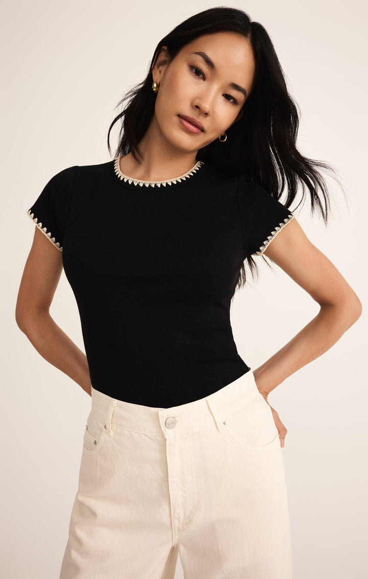 Cassis Rib Tee