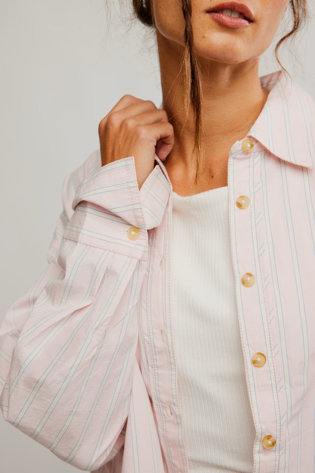 Striped Varsity Vibes Shirt