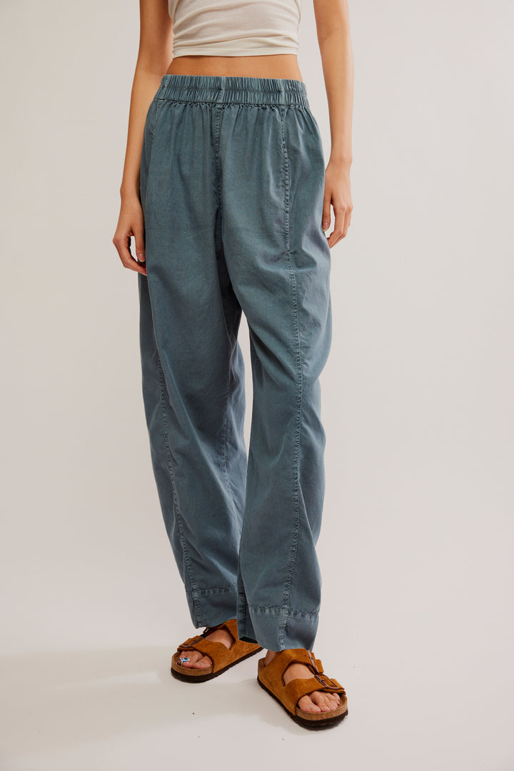 Preppy Poplin Pull On Pant