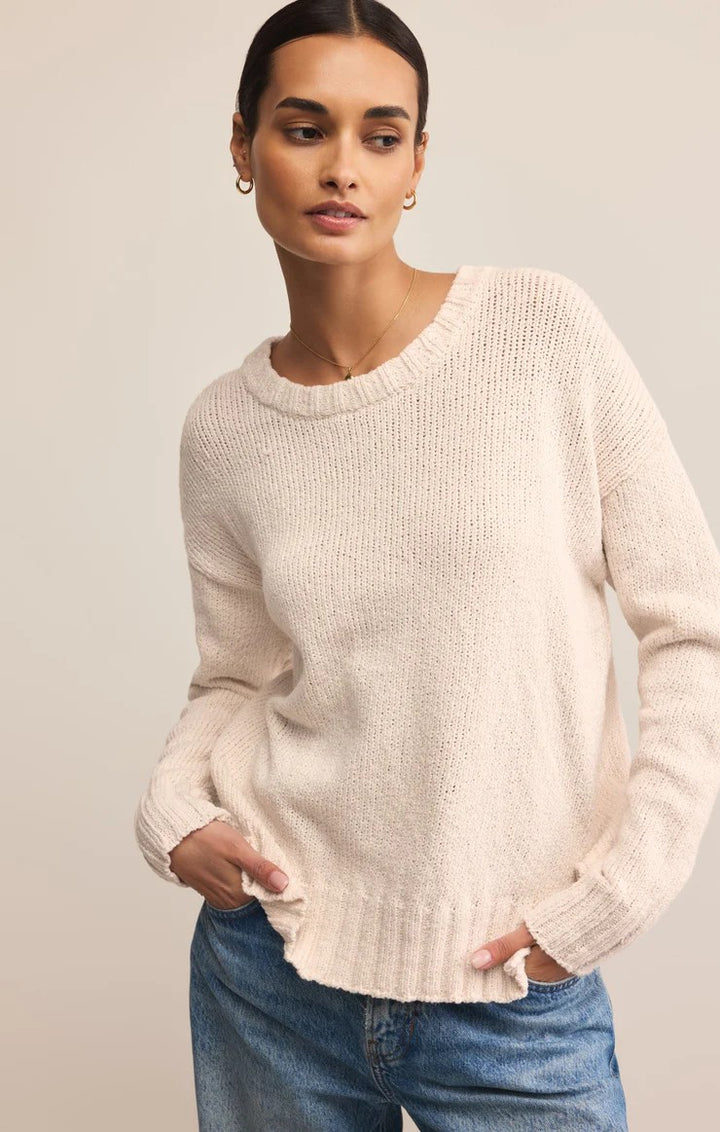 Beck Textured Cotton Sweater