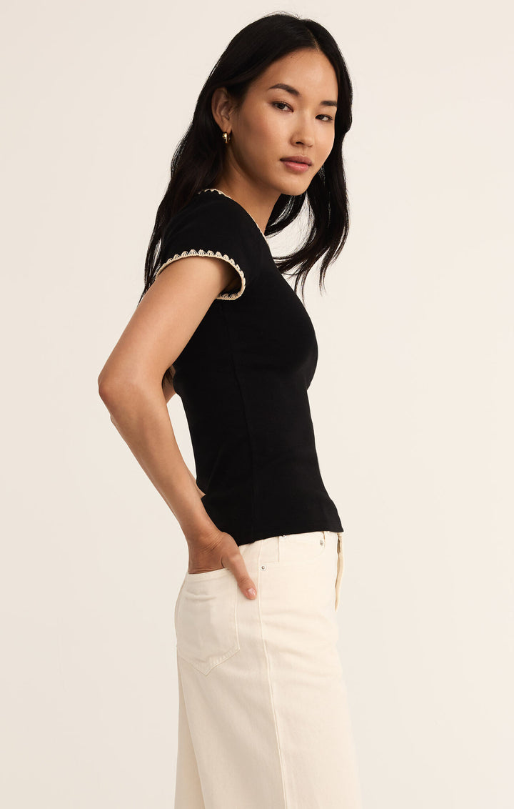 Cassis Rib Tee