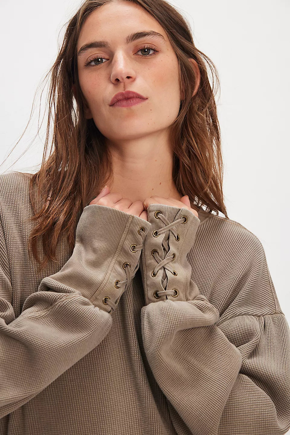 Lapis Cuff Top