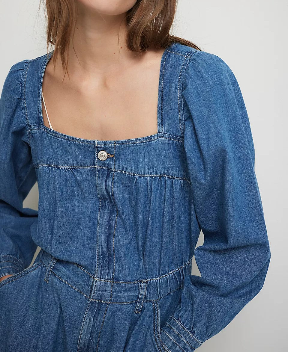 Clara Denim Jumpsuit